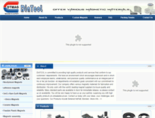 Tablet Screenshot of diatoolmagnet.com